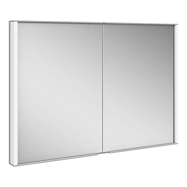 Keuco Royal Match 1000mm Semi-Recessed LED Illuminated Mirror Cabinet 4 Keuco Royal Match 1000mm Semi-Recessed LED Illuminated Mirror Cabinet - Image 2