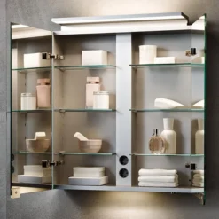 Keuco Royal L1 650mm 2-Door LED Mirror Cabinet -Modern Bathroom Shop 13602171331 d1 1