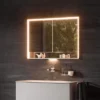 Keuco Royal Lumos 1000mm Semi-Recessed LED Illuminated Mirror Cabinet -Modern Bathroom Shop 14314171331 d2