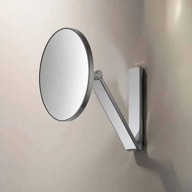 Keuco ILook Move Round Non-Illuminated Cosmetic Mirror - Chrome 5 Keuco ILook Move Round Non-Illuminated Cosmetic Mirror - Chrome - Image 3