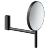 Keuco Plan Wall Mounted Cosmetic Mirror - Black -Modern Bathroom Shop 17649370002 d6