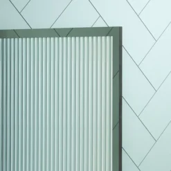 2 X Arezzo Fluted Glass Chrome Framed Urinal Partitions 7 2 X Arezzo Fluted Glass Chrome Framed Urinal Partitions -Modern Bathroom Shop 2xazchfp2 d1