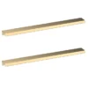 2 X Venice Brushed Brass Medium Pull Handles 300mm -Modern Bathroom Shop 2xh325 l