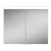 HIB Apex 100 LED Illuminated Mirror Cabinet -Modern Bathroom Shop 47300 d5