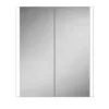 HIB Paragon 60 LED Illuminated Aluminium Mirror Cabinet 2 HIB Paragon 60 LED Illuminated Aluminium Mirror Cabinet -Modern Bathroom Shop 51900 d1