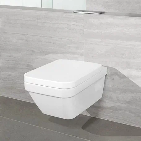 Villeroy & Boch Villeroy And Boch Architectura DirectFlush Rimless Wall Hung Toilet + Soft Close Seat 8 Villeroy & Boch Villeroy And Boch Architectura DirectFlush Rimless Wall Hung Toilet + Soft Close Seat - Image 6