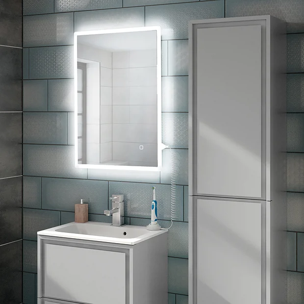 HIB Vega 50 LED Ambient Rectangular Mirror 3 HIB Vega 50 LED Ambient Rectangular Mirror