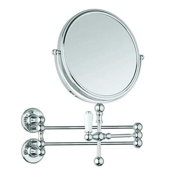 Burlington Traditional Cosmetic Wall Mirror - Chrome 3 Burlington Traditional Cosmetic Wall Mirror - Chrome