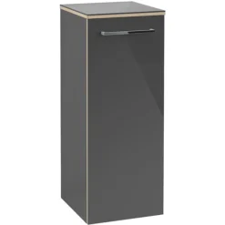 Villeroy & Boch Villeroy And Boch Avento Crystal Grey Wall Hung Side Cabinet