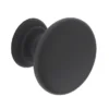 Heritage Black Round Knob 38mm 1 Heritage Black Round Knob 38mm -Modern Bathroom Shop ahbl106