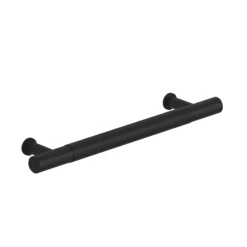 Heritage Black Pull Handle 128mm