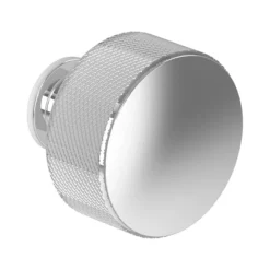 Heritage Chrome Round Knob 29mm