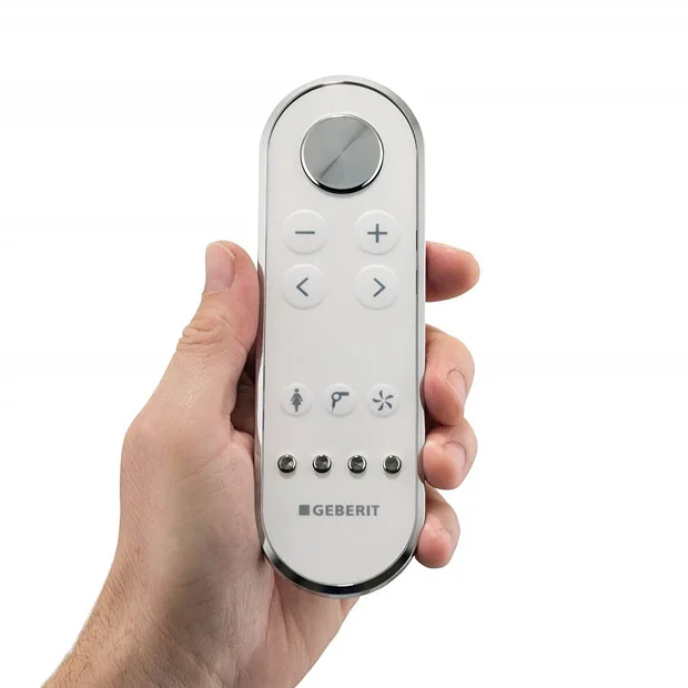 Geberit AquaClean Gloss Chrome Mera Classic Rimless Wall Hung Shower WC 3 Geberit AquaClean Gloss Chrome Mera Classic Rimless Wall Hung Shower WC