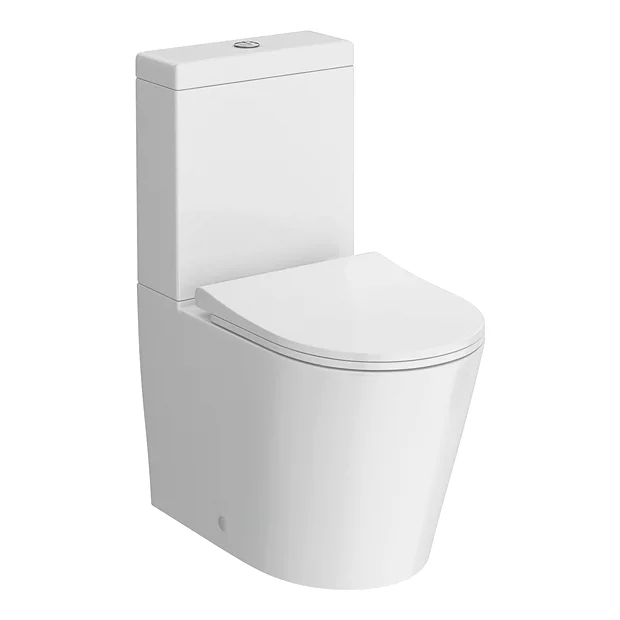 Arezzo BTW Close Coupled Toilet + Soft Close Seat 4 Arezzo BTW Close Coupled Toilet + Soft Close Seat - Image 2