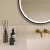Arezzo Matt Black 700mm Round LED Illuminated Anti-Fog Bathroom Mirror 2 Arezzo Matt Black 700mm Round LED Illuminated Anti-Fog Bathroom Mirror -Modern Bathroom Shop arzim09mb d3