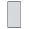 Arezzo Matt Black Square Edge Framed Bathroom Mirror - 1400 X 500mm 1 Arezzo Matt Black Square Edge Framed Bathroom Mirror - 1400 X 500mm -Modern Bathroom Shop az147mb d4