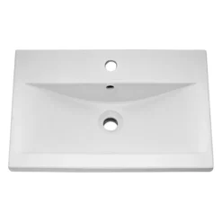 Arezzo 500 Matt Grey Floor Standing Vanity Unit With Matt Black Handles -Modern Bathroom Shop az5fsvblk d1