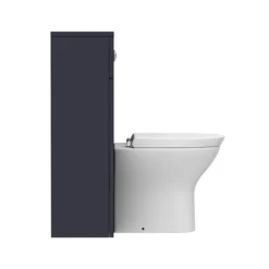 Arezzo 500 Matt Blue WC Unit With Cistern + Modern Pan -Modern Bathroom Shop az5wcbnd2