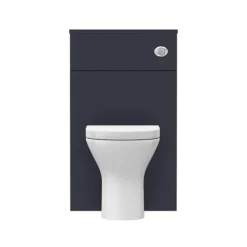 Arezzo 500 Matt Blue WC Unit With Cistern + Modern Pan -Modern Bathroom Shop az5wcbnd3