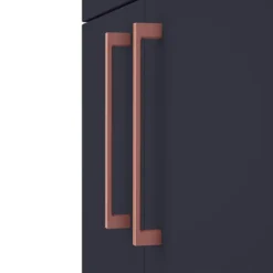 Arezzo 600 Matt Blue Floor Standing Vanity Unit With Rose Gold Handles 10 Arezzo 600 Matt Blue Floor Standing Vanity Unit With Rose Gold Handles -Modern Bathroom Shop azb6fsvrg d2