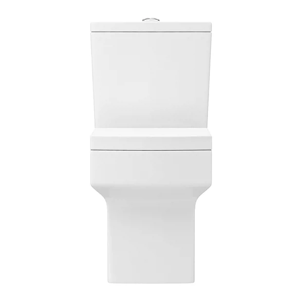 Arezzo Square Close Coupled Toilet + Soft Close Seat 8 Arezzo Square Close Coupled Toilet + Soft Close Seat - Image 6