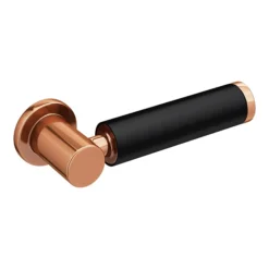 Arezzo Traditional Toilet With Rose Gold + Matt Black Lever -Modern Bathroom Shop aztccrb n d1