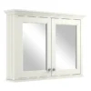 Bayswater Pointing White 1050mm Mirror Wall Cabinet 1 Bayswater Pointing White 1050mm Mirror Wall Cabinet -Modern Bathroom Shop bayf133 l