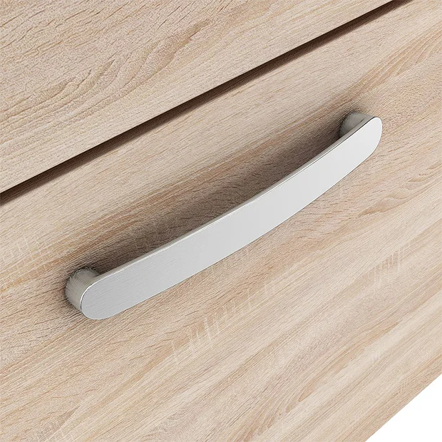 Brooklyn 800 Natural Oak Floor Standing Vanity Unit With Thin-Edge Basin 6 Brooklyn 800 Natural Oak Floor Standing Vanity Unit With Thin-Edge Basin - Image 4