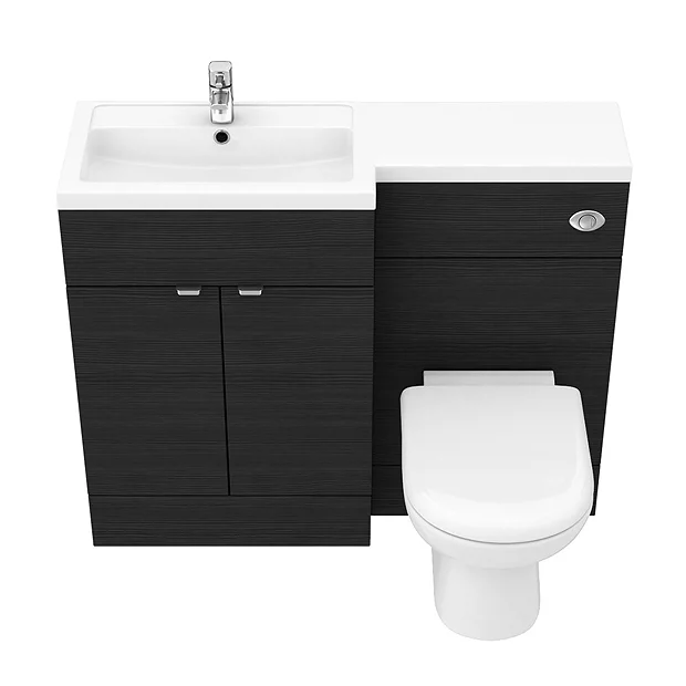 Brooklyn Black 1100mm Combination Furniture Pack 6 Brooklyn Black 1100mm Combination Furniture Pack - Image 4