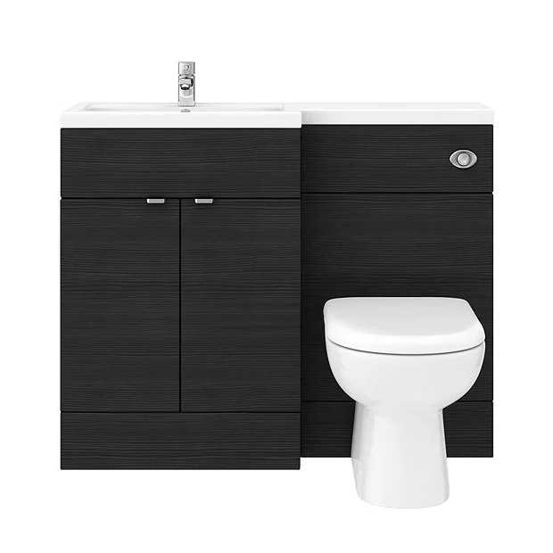 Brooklyn Black 1100mm Combination Furniture Pack 7 Brooklyn Black 1100mm Combination Furniture Pack - Image 5