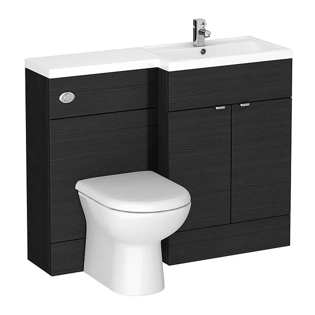 Brooklyn Black 1100mm Combination Furniture Pack 5 Brooklyn Black 1100mm Combination Furniture Pack - Image 3