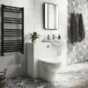 Back To Wall Toilet With Soft Close Seat + Concealed Cistern -Modern Bathroom Shop btwpc1 n d3