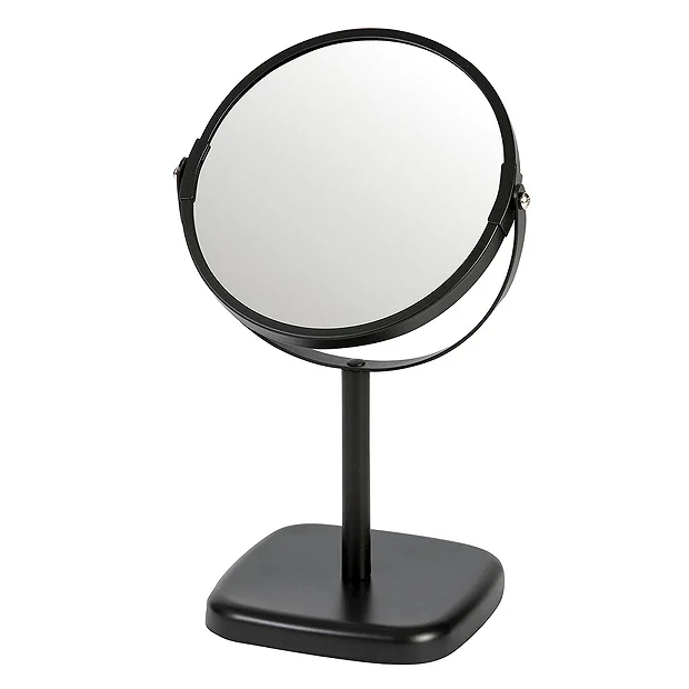 Capri Black Free Standing Cosmetic Mirror 3 Capri Black Free Standing Cosmetic Mirror