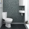 Cove Bermuda Corner Toilet With Soft Close Seat -Modern Bathroom Shop ccrwc detail01