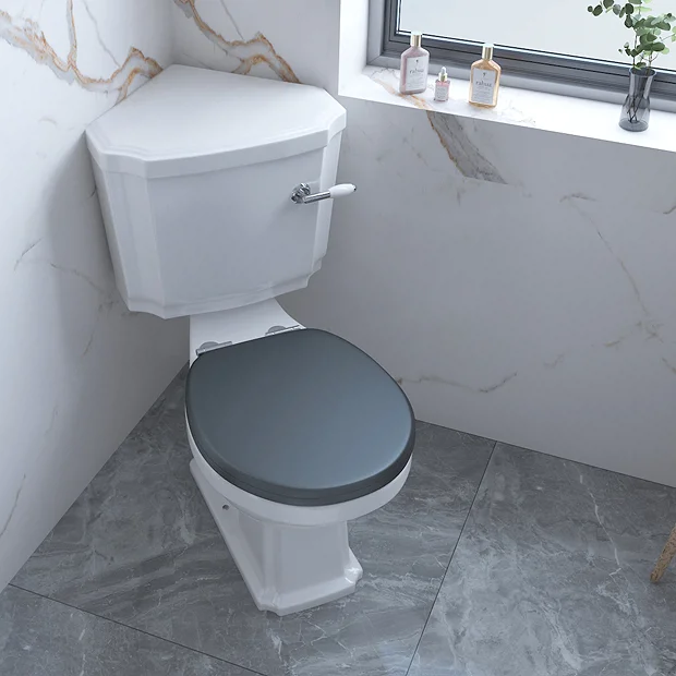 Chatsworth Traditional Corner Toilet + Soft Close Seat 7 Chatsworth Traditional Corner Toilet + Soft Close Seat - Image 5
