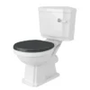 Chatsworth Traditional Corner Toilet + Soft Close Seat 2 Chatsworth Traditional Corner Toilet + Soft Close Seat -Modern Bathroom Shop cctblk d4