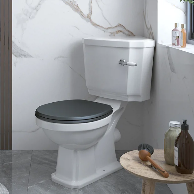 Chatsworth Traditional Corner Toilet + Soft Close Seat 4 Chatsworth Traditional Corner Toilet + Soft Close Seat - Image 2