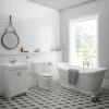 Chatsworth Close Coupled Traditional Toilet + Soft Close Seat -Modern Bathroom Shop ccwc nd7