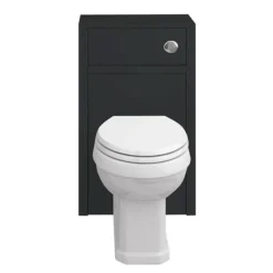 Chatsworth Traditional 500mm Graphite Toilet Unit + Pan