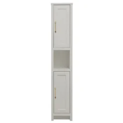 Chatsworth Traditional Grey Tall Cabinet -Modern Bathroom Shop chatsworthtraditionalgreytallboynd1