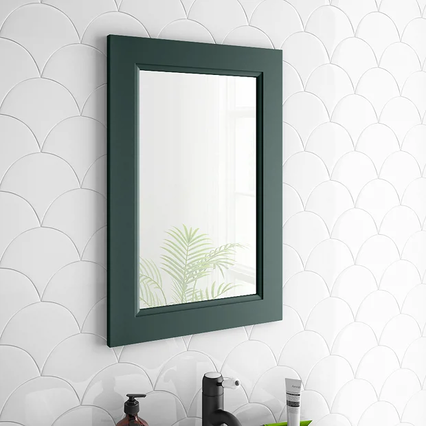 Chatsworth Mirror (600 X 400mm - Green) 4 Chatsworth Mirror (600 X 400mm - Green) - Image 2