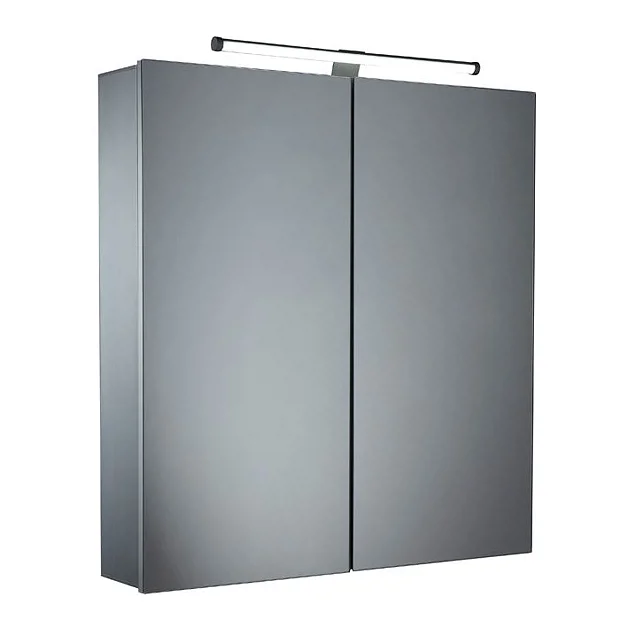 Tavistock Conduct Double Door Mirror Cabinet With LED Light 4 Tavistock Conduct Double Door Mirror Cabinet With LED Light - Image 2