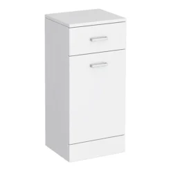 Cove 350x300mm White Laundry Basket