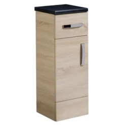 Tavistock Courier 300mm Freestanding Storage Unit - Oregon Oak