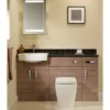 Tavistock Courier 600mm Semi-Countertop Unit & Basin - Montana Gloss -Modern Bathroom Shop cr600mg d2