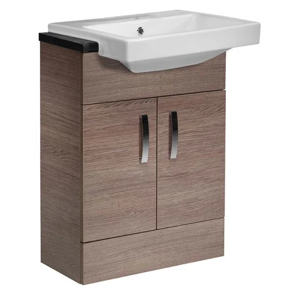 Tavistock Courier 600mm Semi-Countertop Unit & Basin - Montana Gloss 4 Tavistock Courier 600mm Semi-Countertop Unit & Basin - Montana Gloss - Image 2