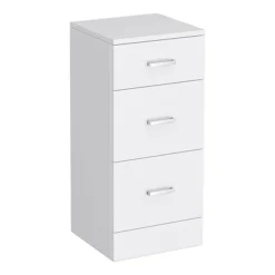 Cove 2270mm Bathroom Furniture Pack (High Gloss White - Depth 330mm) -Modern Bathroom Shop cv2070bs d4