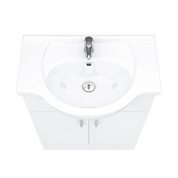 Cove White 650mm Vanity Unit (Flat Packed) 6 Cove White 650mm Vanity Unit (Flat Packed) - Image 4