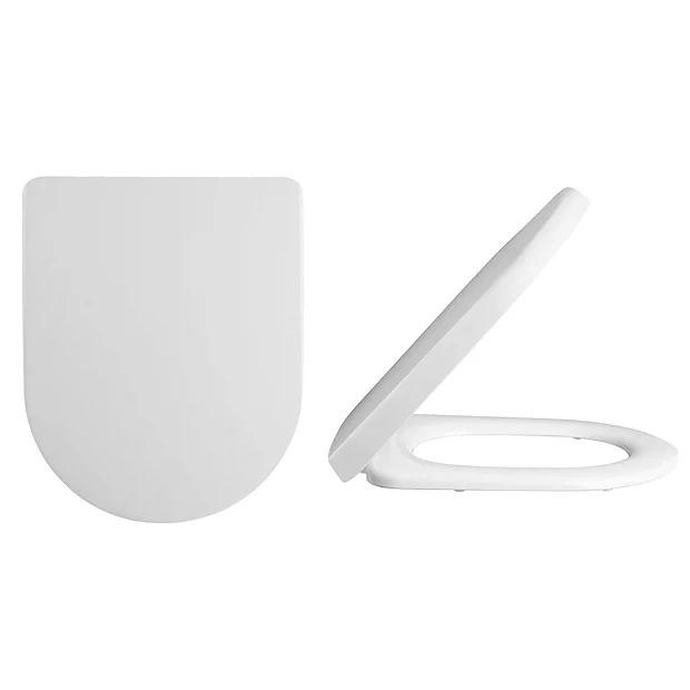 Cove Comfort Height Close Coupled Toilet + Soft Close Seat 5 Cove Comfort Height Close Coupled Toilet + Soft Close Seat - Image 3