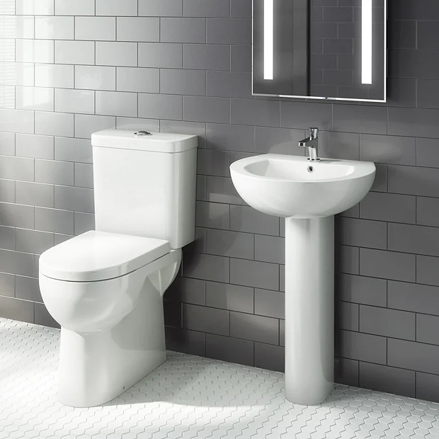 Cove Comfort Height Close Coupled Toilet + Soft Close Seat 3 Cove Comfort Height Close Coupled Toilet + Soft Close Seat